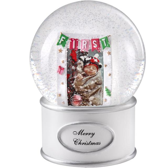 My First Christmas Musical Snow Globe The Seasonal Aisle on Productcaster.