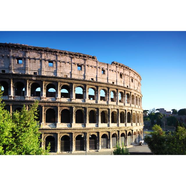 Cromford Colosseum by Paha_L - Wrapped Canvas Photograph 17 Stories Size: 81cm H x 122cm W x 3.8cm D on Productcaster.