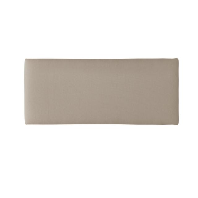 Bethany Upholstered Headboard Silentnight Headboard Size: King (5'), Colour: Sandstone on Productcaster.