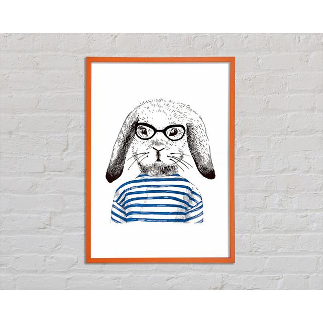 Fulda Roger the Rabbit - Single Picture Frame Art Prints Happy Larry Size: 42cm H x 59.7cm W x 2cm D on Productcaster.