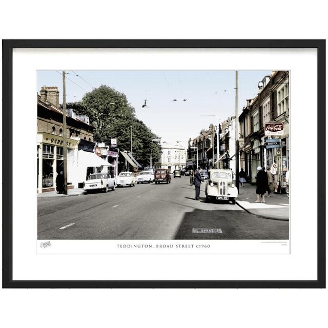 Teddington, Broad Street C1960 by Francis Frith - Single Picture Frame Print The Francis Frith Collection Size: 60cm H x 80cm W x 2.3cm D on Productcaster.