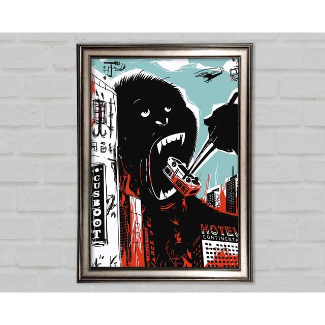 King Kong Chop Sticks - Single Picture Frame Art Prints Ophelia & Co. Size: 84.1cm H x 59.7cm W x 1.5cm D on Productcaster.