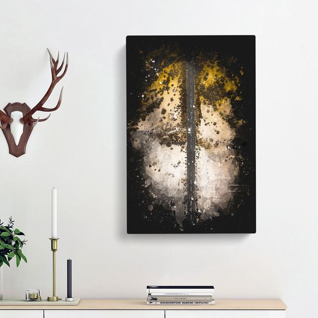 All Alone in the Desert - Wrapped Canvas Graphic Art Print East Urban Home Size: 60cm H x 40cm W x 3cm D on Productcaster.