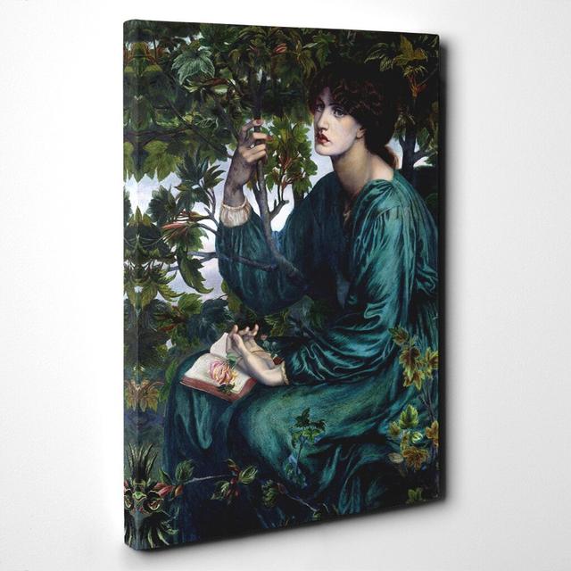 'The Day Dream' by Dante Gabriel Rossetti Painting Print on Canvas East Urban Home Size: 100cm H x 70cm W on Productcaster.