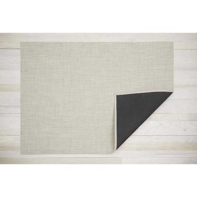 Basketweave Flatweave Khaki Rug Chilewich Rug Size: Rectangle 89 x 122cm on Productcaster.