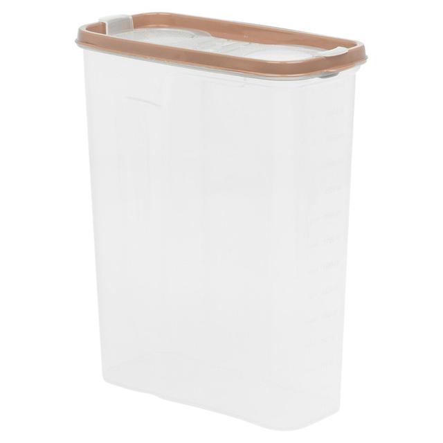 Selina Food Storage Container Belfry Kitchen Colour: Taupe/White on Productcaster.