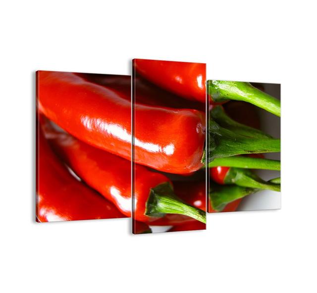 Juicy, Shiny, Smooth - 3 Piece Unframed Photograph Print Set on Canvas Brayden Studio Size: 100cm H x 130cm W x 1.8cm D on Productcaster.