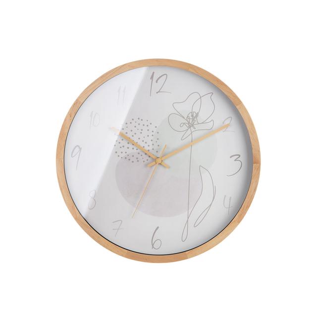 Ammadies Wood Wall Clock Latitude Run on Productcaster.