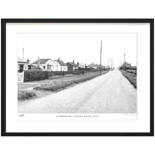 Aldbrough, Seaside Road C1960 by Francis Frith - Single Picture Frame Print The Francis Frith Collection Size: 60cm H x 80cm W x 2.3cm D on Productcaster.