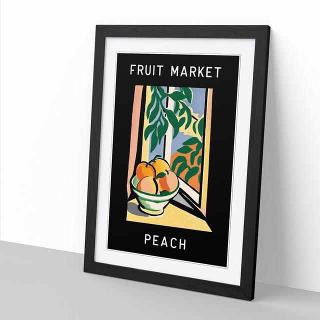 Peach Fruit Market Exhibition Vol.2 Happy Larry Size: 34cm H x 25cm W x 2cm D on Productcaster.