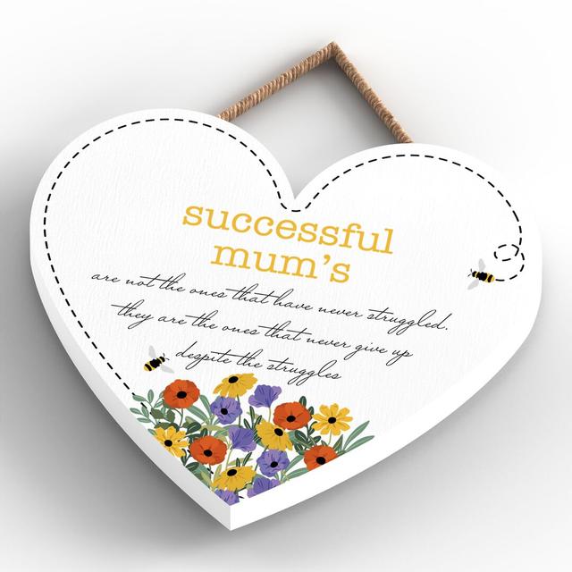 Successful Mums Wall Decor Maturi Size: 10cm H x 9cm W x 0.5cm D on Productcaster.