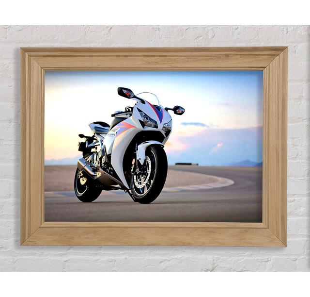 Honda CBR 1000 RR - Picture Frame Art Prints Bright Star Size: 29.7cm H x 42cm W on Productcaster.