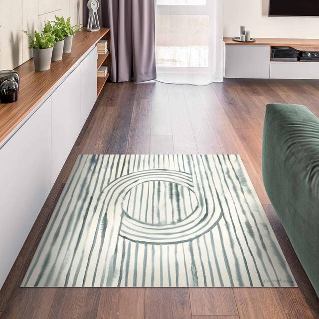 Square Hajirah Abstract Machine Woven Area Rug East Urban Home Rug Size: Square 120cm on Productcaster.