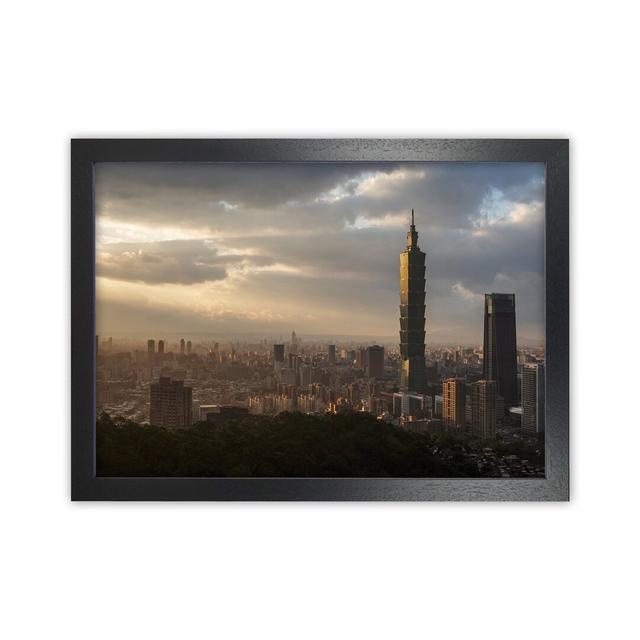 101 by Karsten Wrobel - Print on Canvas 17 Stories Format: Black Framed, Size: 64cm H x 88cm W x 3cm D on Productcaster.