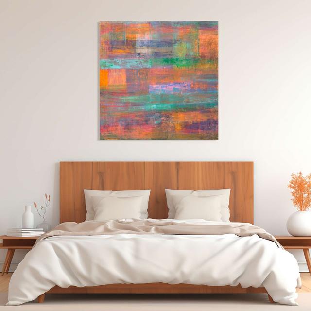 Abstract Painting: Rhythm Of Light by Italo Corrado - Print Selected Artworks srl Size: 50cm H x 50cm W on Productcaster.