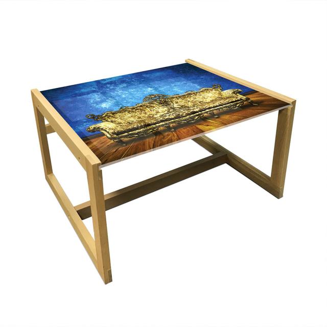 Jaman Sled Coffee Table East Urban Home Size: 62cm H x 74cm W x 40cm D on Productcaster.