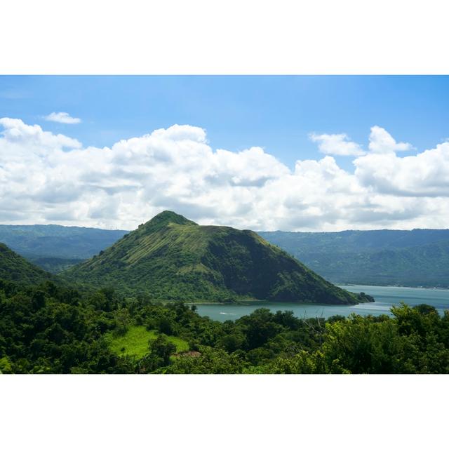 Taal Volcano Crater Lake Tagaytay Philippines Union Rustic Size: 81cm H x 122cm W x 3.8cm D on Productcaster.