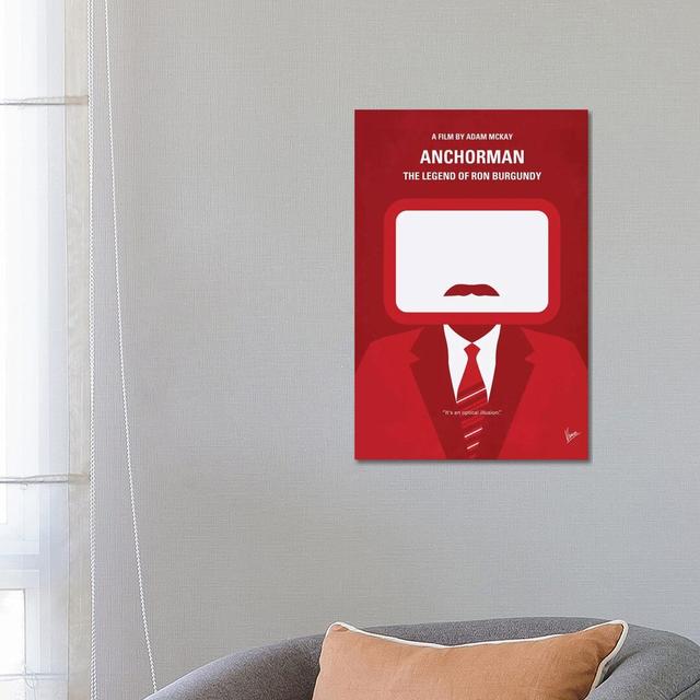 Anchorman by Chungkong - Print on Canvas East Urban Home Size: 66.04cm H x 45.72cm W x 3.81cm D, Frame Option: No Frame on Productcaster.