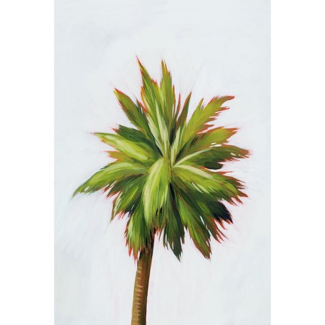 Palm Glow II by Grace Popp - Wrapped Canvas Painting Bay Isle Home Size: 30cm H x 20cm W on Productcaster.