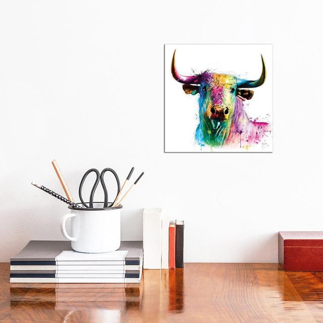 El Toro by Patrice Murciano - Wrapped Canvas Print Brambly Cottage on Productcaster.