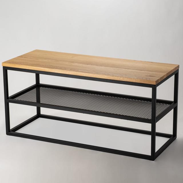 Gerika Wood Storage Bench Williston Forge Size: H50 x W70 x D30cm on Productcaster.