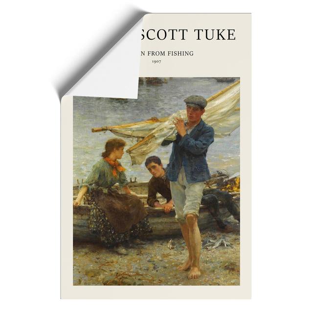 Returning by Henry Scott Tuke - Unframed Graphic Art East Urban Home Size: 30cm H x 21cm W x 0.1cm D on Productcaster.