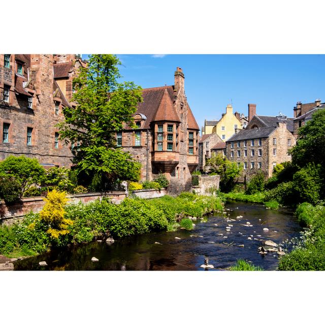 Dean Village , Edinburgh by Ana-Maria Oprisoreanu - Wrapped Canvas Print Latitude Run Size: 20cm H x 30cm W on Productcaster.