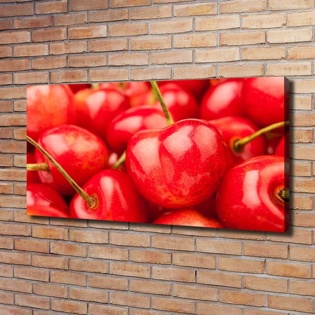 Cherry - Wrapped Canvas Art Prints Brayden Studio on Productcaster.