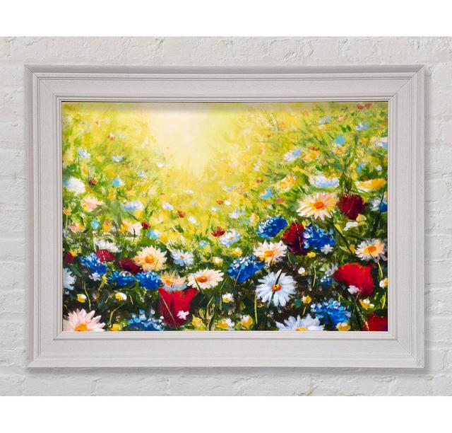 The Flower Spectrum Of Summer - Single Picture Frame Art Prints Rosalind Wheeler Size: 29.7cm H x 42cm W x 8cm D on Productcaster.