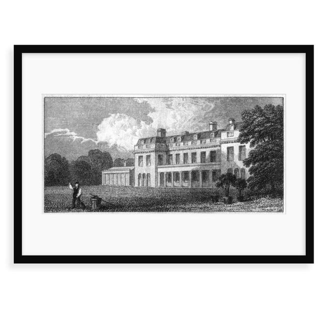 'Chipstead Place, Sevenoaks, Kent' Painting Marlow Home Co. Size: 30cm H x 40cm W x 2.3cm D, Format: Framed Paper on Productcaster.