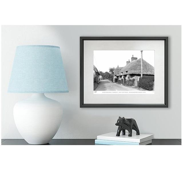 'Hurstbourne Tarrant, Old Cottages, Hungerford Road C1955' by Francis Frith - Picture Frame Photograph Print on Paper The Francis Frith Collection Siz on Productcaster.