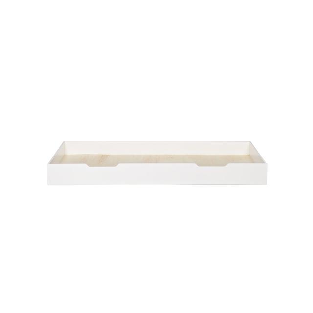 Gaines Pine Underbed Storage Drawer Harriet Bee Colour: White on Productcaster.