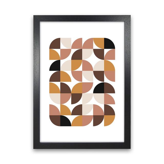 Geometric I - Graphic Art Print on Paper George Oliver Frame Option: Black Framed, Size: 42cm H x 29.7cm W x 3cm D on Productcaster.