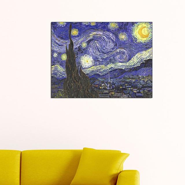 Vincent Van Gogh - No Frame Painting on Canvas East Urban Home Size: 60cm H x 80cm W x 1.8cm D on Productcaster.