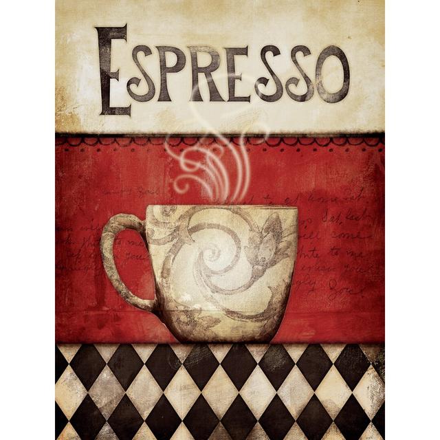 Cup Of Joe - Wrapped Canvas Painting Astoria Grand Size: 91cm H x 61cm W x 3.8cm D on Productcaster.