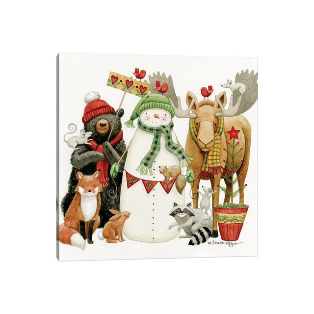 Family Snapshot by Teresa Kogut - Wrapped Canvas Art Prints The Seasonal Aisle Size: 45.72cm H x 45.72cm W x 1.91cm D on Productcaster.