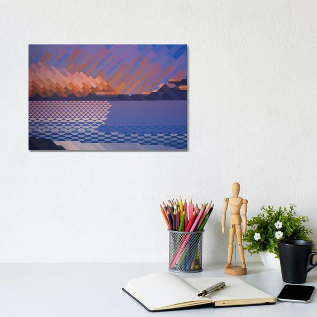 Abstract Sky by - Gallery-Wrapped Canvas Giclée Metro Lane Size: 20.32cm H x 30.48cm W on Productcaster.