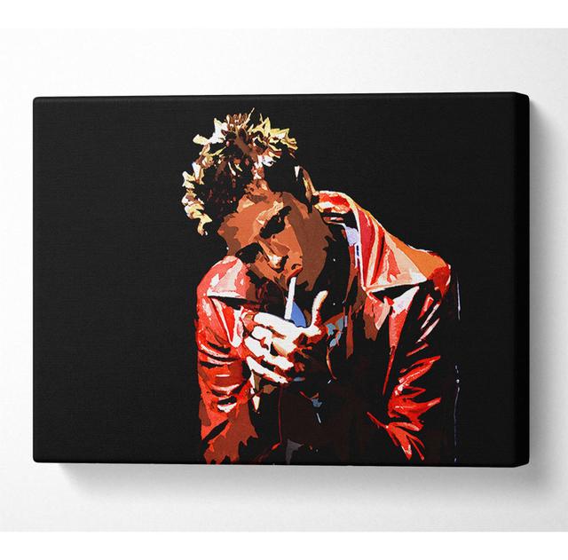 Brad Pitt Is Tyler Durden - Print ClassicLiving Size: 81cm H x 121.9cm W x 10cm D on Productcaster.