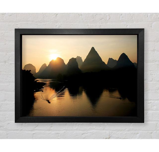 Sunrise Reflections - Print Union Rustic Size: 59.7cm H x 84.1cm W x 3.4cm D on Productcaster.