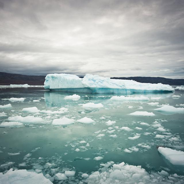 Greenland arctic icebergs House of Hampton Size: 40cm H x 40cm W on Productcaster.