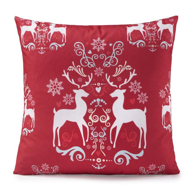 Hustle Floral Square Scatter Cushion Cover The Seasonal Aisle on Productcaster.