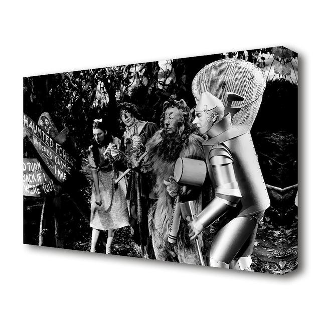 Wizard of Oz Haunted Woods - Wrapped Canvas Photographic Print East Urban Home Size: 66 cm H x 101.6 cm W on Productcaster.