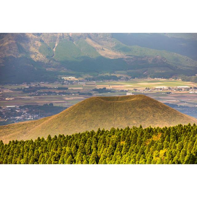 Kelford Mount Aso by fromzerotohero - Wrapped Canvas Photograph Alpen Home Size: 81cm H x 122cm W x 3.8cm D on Productcaster.