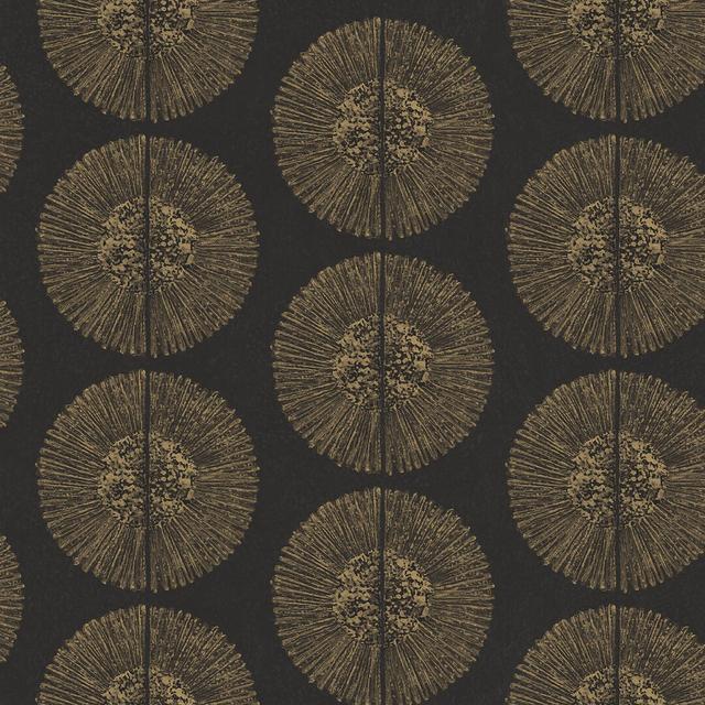 Riviera 10m x 53cm Paste the Wall Wallpaper Roll Latitude Run Colour: Black/Grey/Tan on Productcaster.