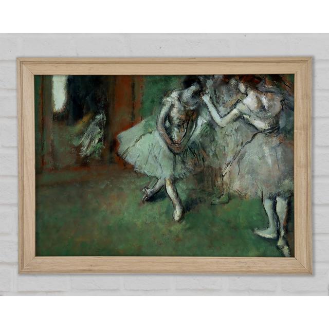 A Group Of Dancers by Degas - Single Picture Frame Art Prints Bright Star Size: 21cm H x 29.7cm W x 1.5cm D on Productcaster.