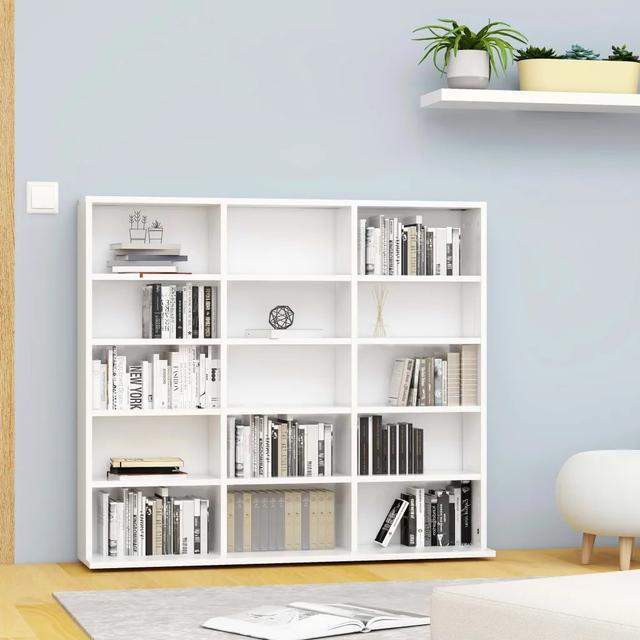 Solid Wood H Media Cabinet Latitude Run Colour: White on Productcaster.