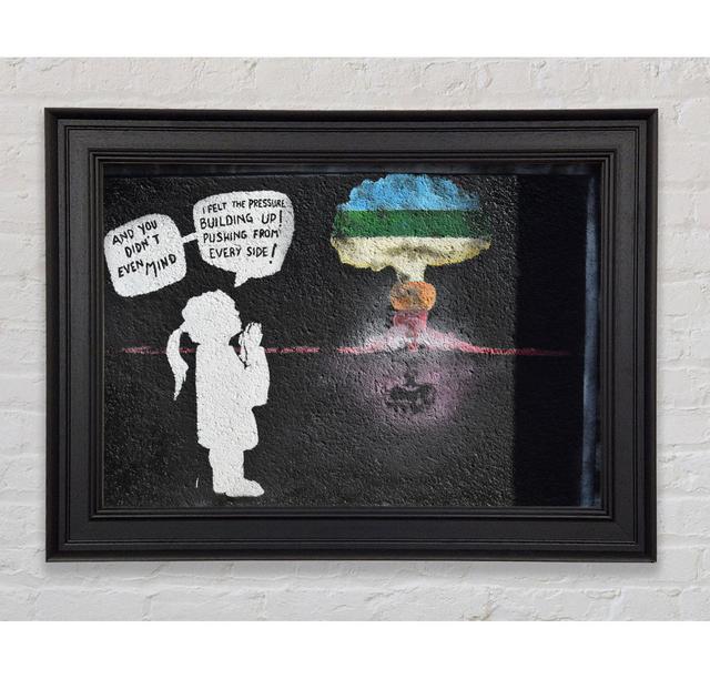 Thoughts Of A Graffiti Artist Framed Print Happy Larry Size: 59.7Cm H x 84.1cm W x 8cm D on Productcaster.