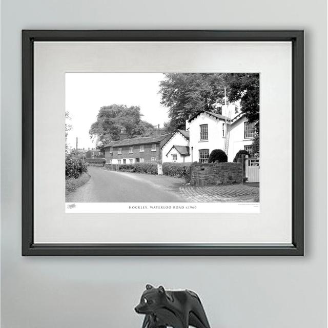 'Hockley, Waterloo Road C1960' - Picture Frame Photograph Print on Paper The Francis Frith Collection Size: 40cm H x 50cm W x 2.3cm D on Productcaster.