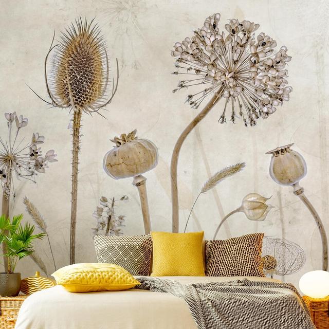 Growing Old 2.4m x 2.4m Textured Matte Peel & Stick Wall Mural East Urban Home Size: 192cm L x 192cm W on Productcaster.