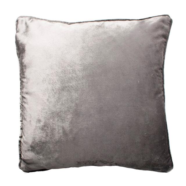 Swan Rectangular Throw Cushion Canora Grey Size: 50cm x 30cm, Colour: Soft Silver on Productcaster.